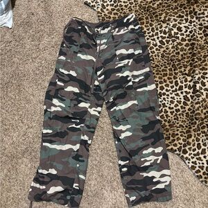 Camouflage Cargo Pants for Kids